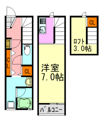 【間取り】 | レガーロ千葉中央