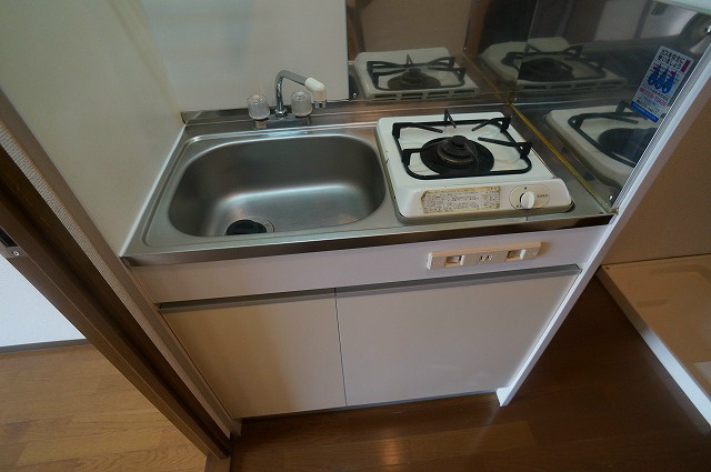 K-HOUSEのキッチン|システムキッチン完備。調理がしやすいコンパクト設計。
