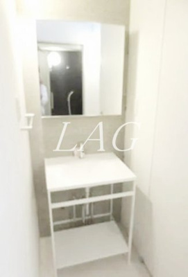 【洗面所】 | ＬＡ　ＣＨＡＣＯＮＮＥ | 独立洗面台です。