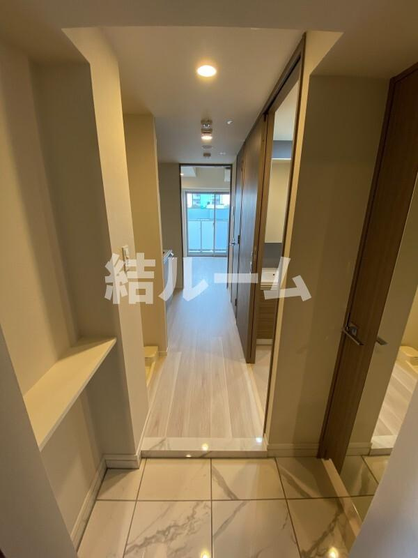 北区王子２丁目の賃貸マンションの玄関