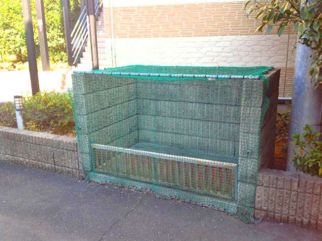 レオパレスベルプラッツのその他|専用のゴミ置き場があります。
