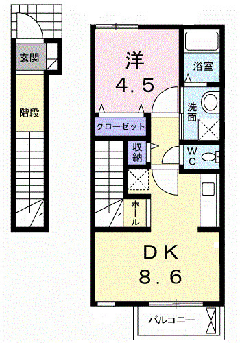 アヴニールの間取り