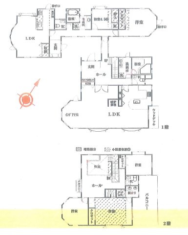 大網白里市季美の森南2　中古戸建の間取り|図面と現況に相違がある場合、現況を優先致します。