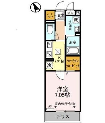 アルカンシエルの間取り