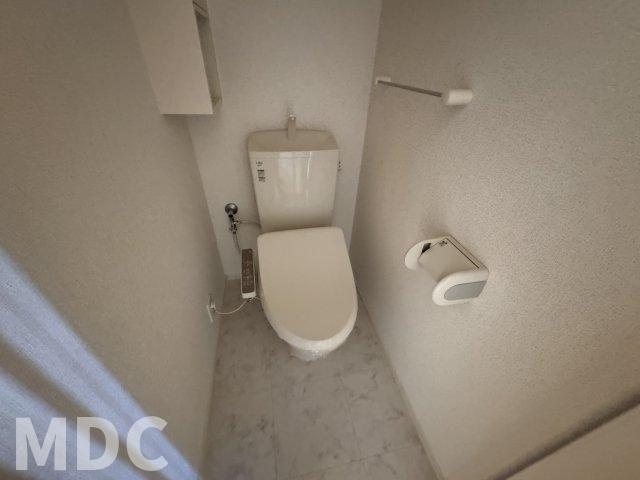 徳島市南沖洲５丁目のアパートのトイレ