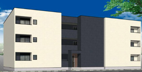 山川新築アパート(仮)【キャッシュバック対象物件】の外観|外観もきれいです
