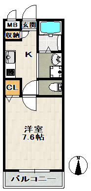 ジョイモアーの間取り