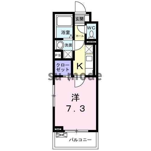 サニーレジデンス茨木の間取り