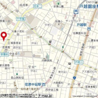 【地図】 | アヴィニティー品川戸越