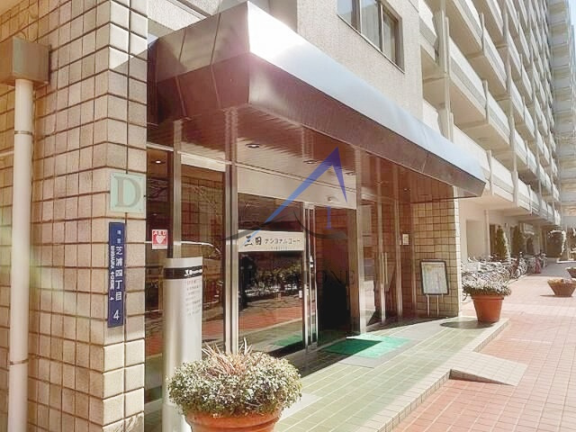三田ナショナルコートのエントランス|エントランスです。