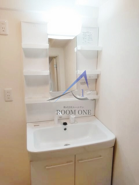 三田ナショナルコートの洗面所|洗面台です。