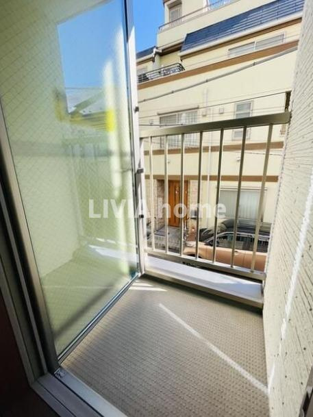 大田区大森北４丁目のアパートのバルコニー|実際の設備・内装は現況を優先とさせていただきます。