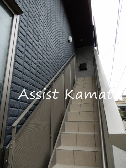 メゾン旗の台のエントランス