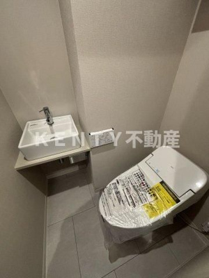 【トイレ】 | ルミークアン蒲田 | コンパクトで使いやすいトイレです