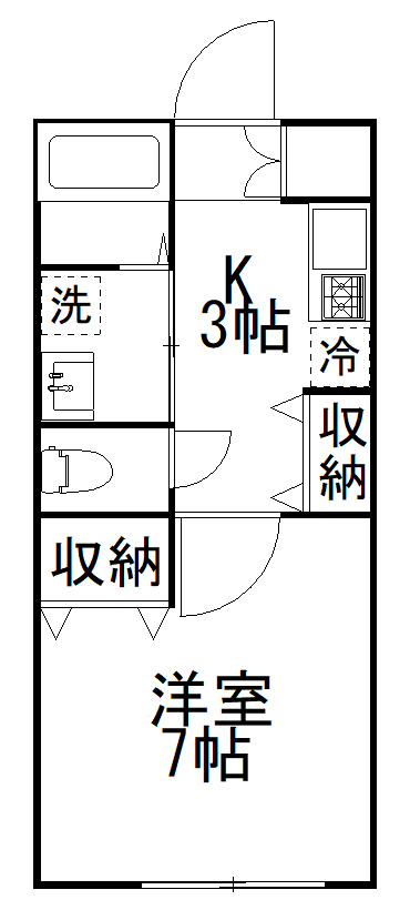 Mi casa Bellaの間取り