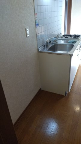 板橋区赤塚４丁目のアパートのキッチン
