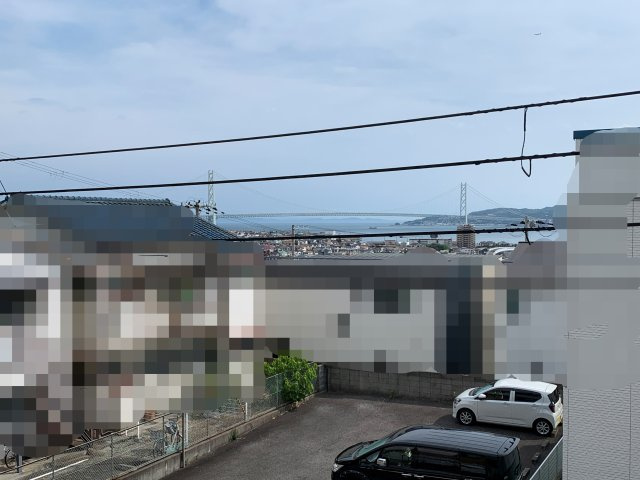 東朝霧丘　中古一戸建ての展望|明石大橋を望む