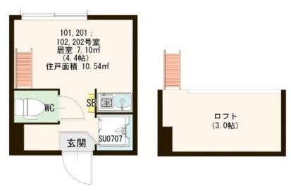 【間取り】 | Sanando南阿佐ヶ谷