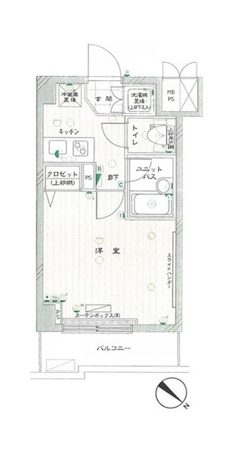 ルーブル都立大学参番館の間取り