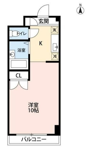 実籾フラッツの間取り