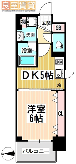 【間取り】 | エステムコート名古屋栄プレシャス