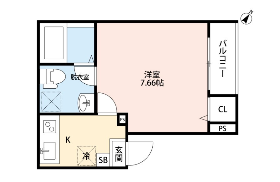 レユシット草加の間取り