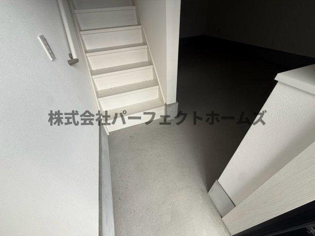 CREATIVE SPACE HAVE 出屋敷西町の玄関|毎日通る玄関はこちらです