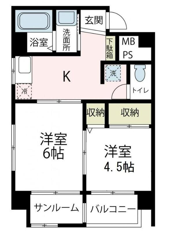 清水ビルの間取り|清水ビル　間取り