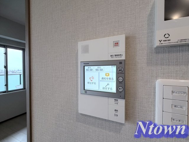 【セキュリティ】 | プレサンス ロジェ 金山ミッドゲート | モニター付きです。