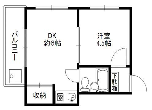 メゾントーマの間取り
