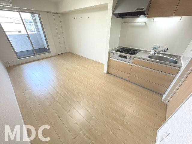 徳島市北沖洲３丁目のアパートのキッチン