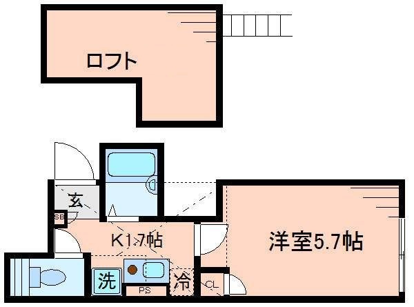 マーキュリー平井の間取り|間取りです。