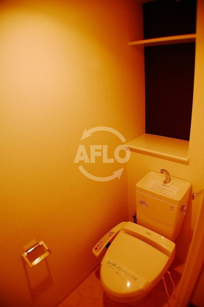 パウゼ堺筋のトイレ|パウゼ堺筋　ウォシュレット付き