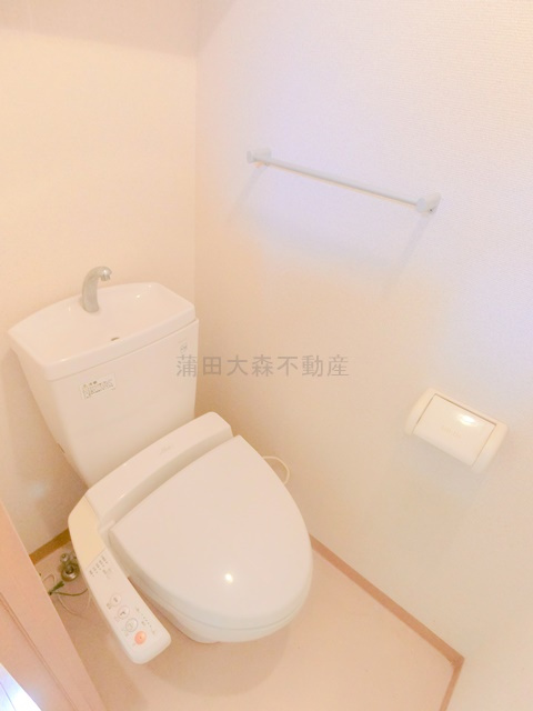 スカイコート蒲田第6のトイレ|温水洗浄便座付きのトイレ　