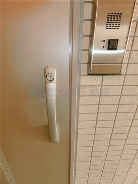 スカイコート蒲田第6の玄関