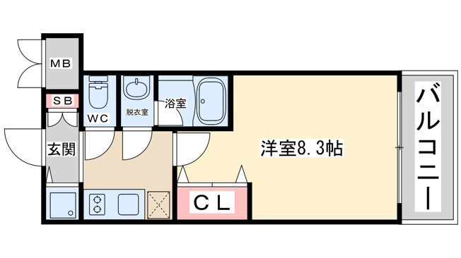 【間取り】 | スプランディッド新大阪3