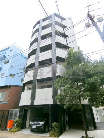 ル・リオン南大井の外観|2013年4月築　RC鉄筋コンクリート造地上9階建て1K～2DK総戸数60戸
東京都品川区南大井5丁目　JR京浜東北線大森駅と京浜急行本線本線立会川駅、大森海岸駅も徒歩圏内！