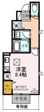 メゾンドエトワール神戸西山町の間取り