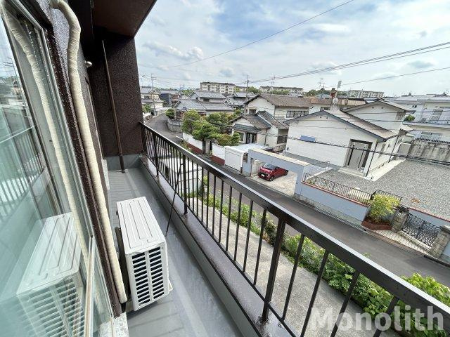 赤坂台ガレージハウスのバルコニー