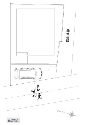 【横浜市泉区白百合1丁目18-40-3号新築戸建て】★仲介手数料無料★の区画図
