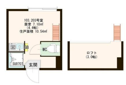 【間取り】 | Sanando南阿佐ヶ谷