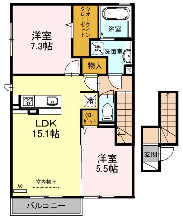 ラークヒルズの間取り