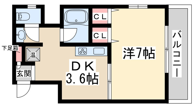 【間取り】 | 第13関根マンション