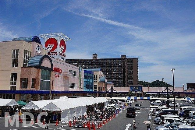 徳島市八万町夷山のアパートの周辺|マルナカスーパーセンター徳島店まで2500m