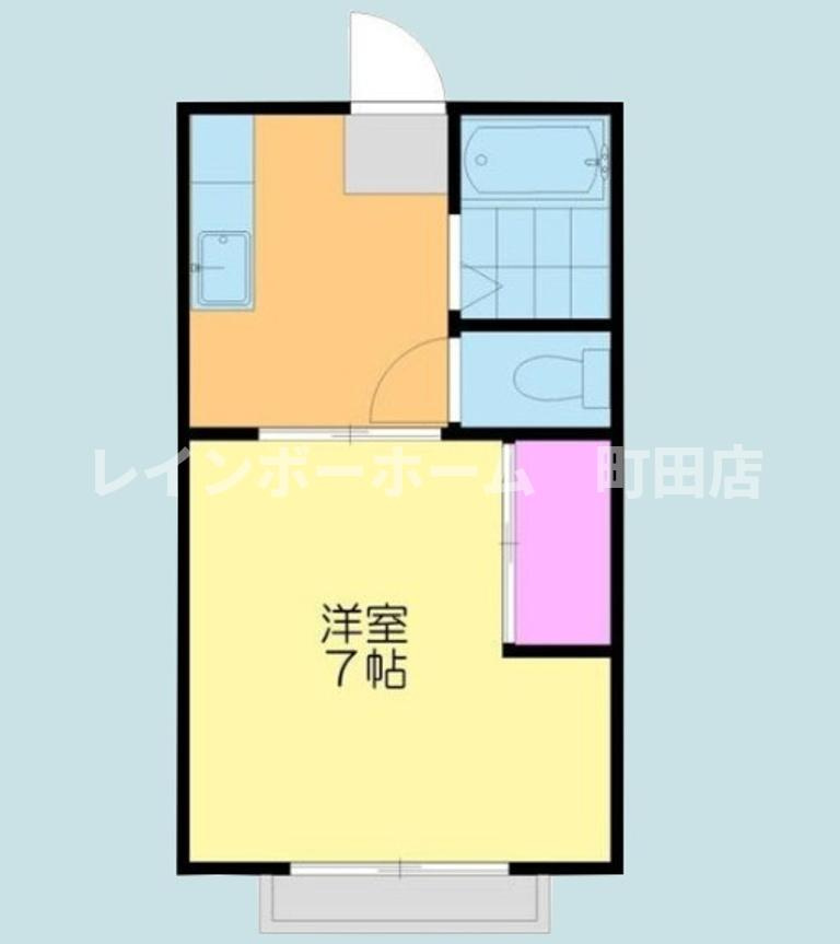 パークビル※初期費用分割あと払いサービス利用可能物件の間取り