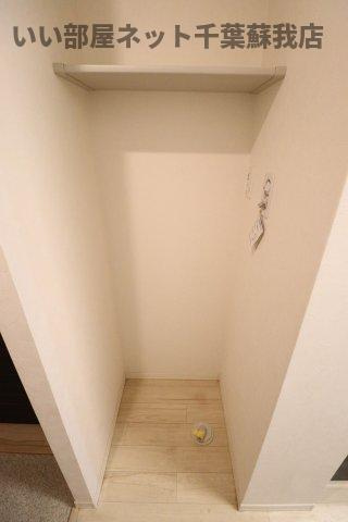 ディアナⅡの洗面所|洗濯機置場