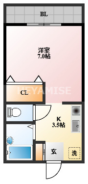ハニーコームの間取り