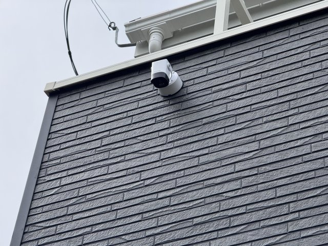 松戸市六実５丁目新築戸建（六実第12）の防犯設備|スマホで確認できる防犯カメラ