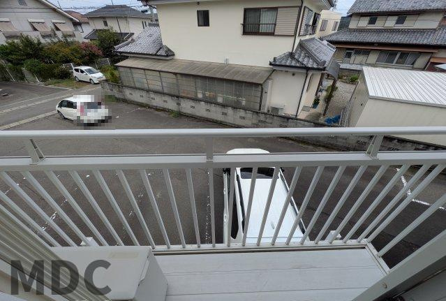 エイコーハイツのバルコニー