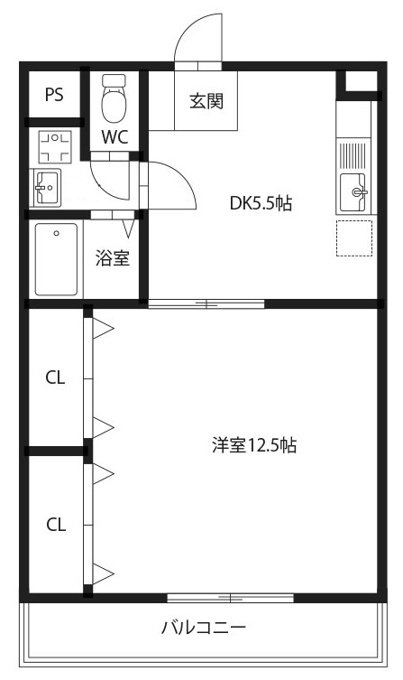 ルミナス原 の間取り